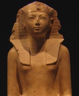 Hatshepsut,  5th Pharaoh of the 18th Dynasty, New Kingdom, reigned ca. 1479-1458,     The Metropolitan Museum of Art, New York, NY 
